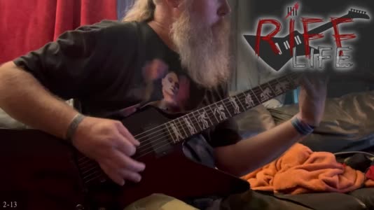 My progress on the tail of the main riff 