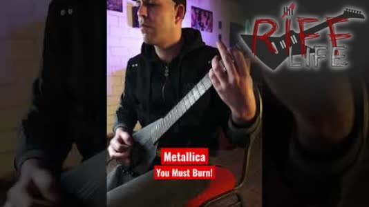 You must burn Guitar Short Cover 