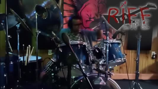 'Chasing Light' on the drums